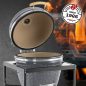 LANDMANN KAMADO GRILL FASZENES 66CM 26″ SZÜRKE