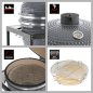 LANDMANN KAMADO GRILL FASZENES 66CM 26″ SZÜRKE
