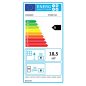 Kandallóbetét / edilkamin titano plus (v) / 18,5 kw / 250-es füstcső csatlakozással / hajlított üveggel