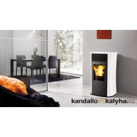   Edilkamin pellet kályha / mya air tight / 6kw / üveg oldalak és fedlap