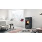   Edilkamin vízteres pellet kályha / vyda h 22 / 22kw / 3 féle színben