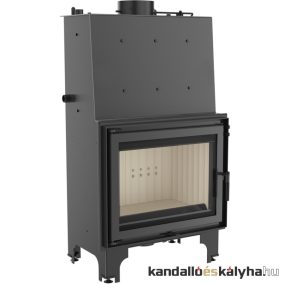   Vízteres fatüzelésű kandalló / kratki aquario a18 / 18 kw / 200-as füstcső csatlakozással