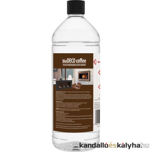 Bioetanol / kratki / kávé illatú / 1 liter