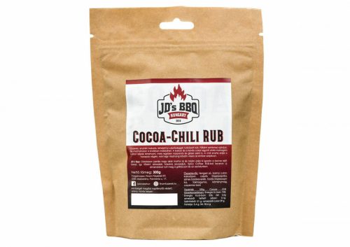 JD's BBQ Cocoa - Chili Rub - visszazárható tasakban 300 g