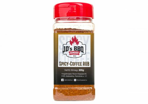 JD's BBQ Spicy-Coffee Rub szóródobozban 300 g