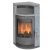 Fireplace lyon zsírkő / szürke kályhatest / 8 kw / 150-es füstcső csatlakozással