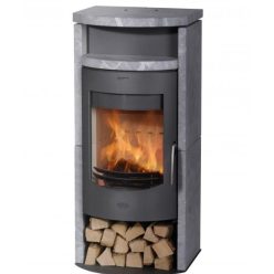   Fireplace BARCELONA zsírkő / szürke kályhatest / 8 kw / 150-es füstcső csatlakozással