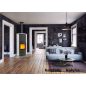 Fireplace ADELAIDE kerámia sarokmodell / 6 kw / 150-es füstcső csatlakozással