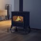 Öntöttvas hordozható kályha / Kratki Koza k6 / 8 kw / 130mm kémény / ADSP
