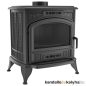 Öntöttvas hordozható kályha / Kratki Koza k6 / 8 kw / 130mm kémény