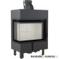 Kandallóbetét / kratki lucy 12 bal oldalüveges / 12 kw / 200-as füstcső csatlakozással