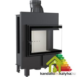   Kandallóbetét / kratki lucy 12 jobb oldalüveges / 12 kw / 200-as füstcső csatlakozással 