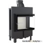 Kandallóbetét / kratki lucy 12 jobb oldalüveges / 12 kw / 200-as füstcső csatlakozással