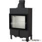 Kandallóbetét / kratki lucy 12 slim / 8 kw / 160-as füstcső csatlakozással
