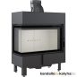 Kandallóbetét / kratki lucy 14 bal oldalüveges / 14 kw / 200-as füstcső csatlakozással