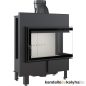 Kandallóbetét / kratki lucy 14 jobb oldalüveges / 14 kw / 200-as füstcső csatlakozással