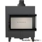 Kandallóbetét / kratki lucy 14 slim jobb oldalüveges / 10 kw / 160-as füstcső csatlakozással