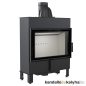 Kandallóbetét / kratki lucy 14 slim / 10 kw / 160-as füstcső csatlakozással