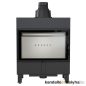 Kandallóbetét / kratki lucy 14 slim / 10 kw / 160-as füstcső csatlakozással
