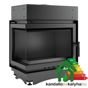  Vízteres fatüzelésű kandalló / kratki maja 12 bl/bs bal egybenyíló / 12 kw / 180-as füstcső csatlakozással