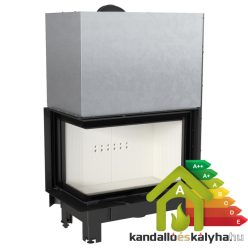   Kandallóbetét / kratki mba liftes bal oldalüveges / 17 kw / 200-as füstcső csatlakozással