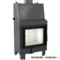 Vízteres fatüzelésű kandalló / kratki mbz 13 / 13 kw / 200-as füstcső csatlakozással