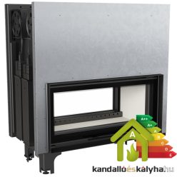   Kandallóbetét / kratki mila 16 kétoldali liftes / 16 kw / 200-as füstcső csatlakozással