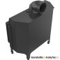 Kandallóbetét Kratki NADIA 14 BLACK / 14 kw / 200-as füstcső csatlakozással