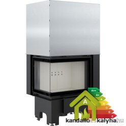   Kandallóbetét / kratki pro vnl 610/430 bal oldalüveges / 9 kw / 200-as füstcső csatlakozással 