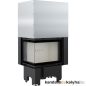 Kandallóbetét / kratki pro vnl 610/430 bal oldalüveges / 9 kw / 200-as füstcső csatlakozással