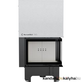   Kandallóbetét / kratki vnp 700/480 jobb oldalüveges / 12 kw / 200-as füstcső csatlakozással